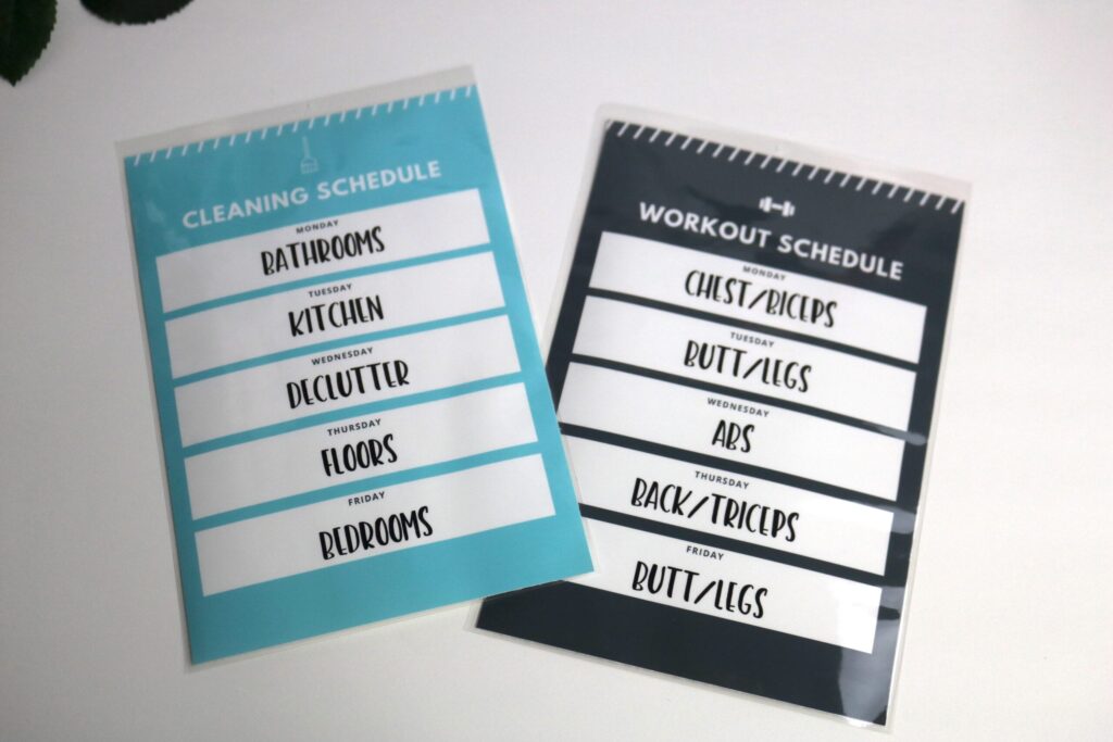12 lists to make to organize yourlife