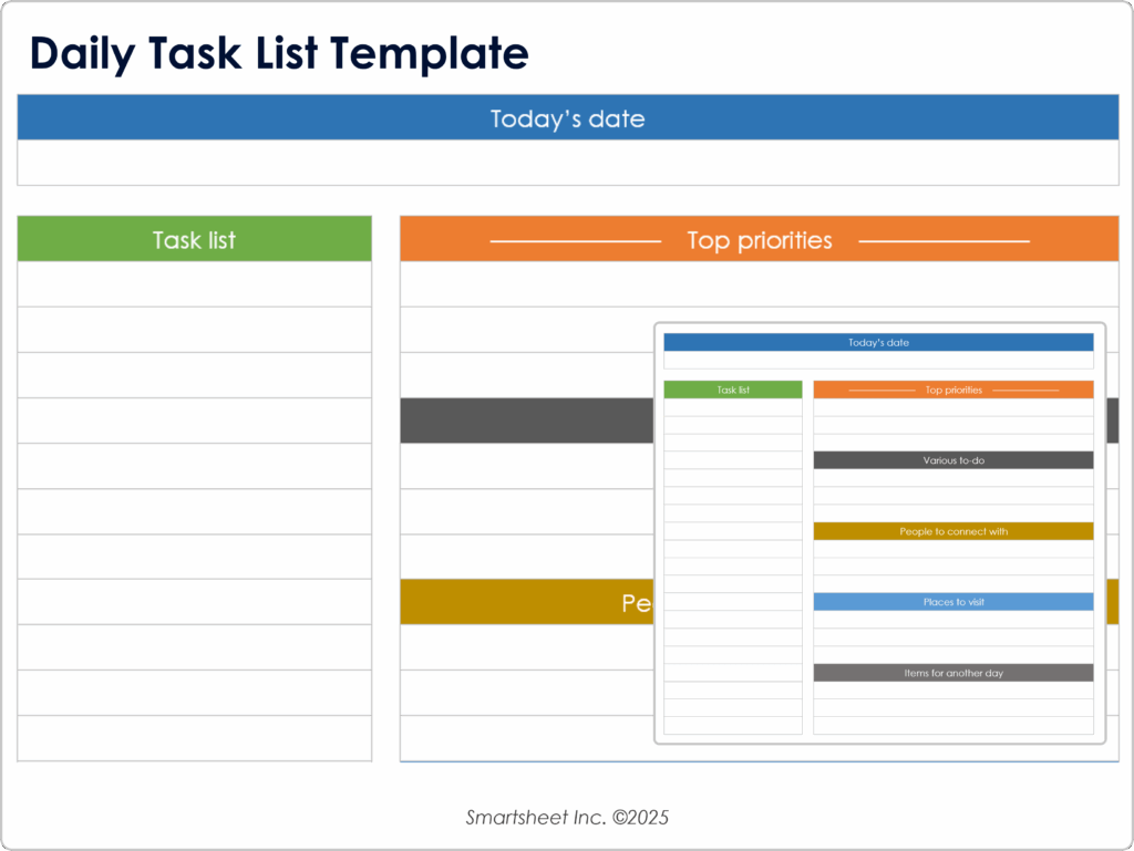 15 free task list templates