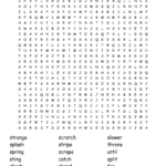2Nd Grade Word Search Free Printable - Printable Ilunion