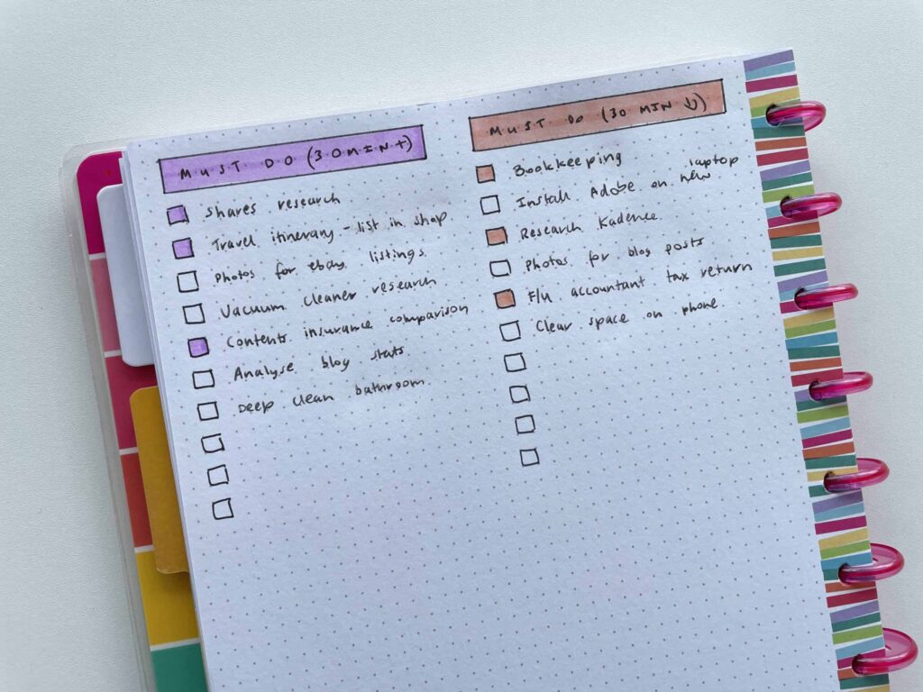 3 simple checklists to use when you dont have time for a weekly planner 3 simple checklists to use when you dont have time for a weekly planner