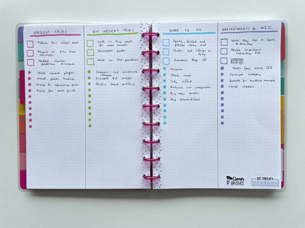 3 simple checklists to use when you dont have time for a weekly planner