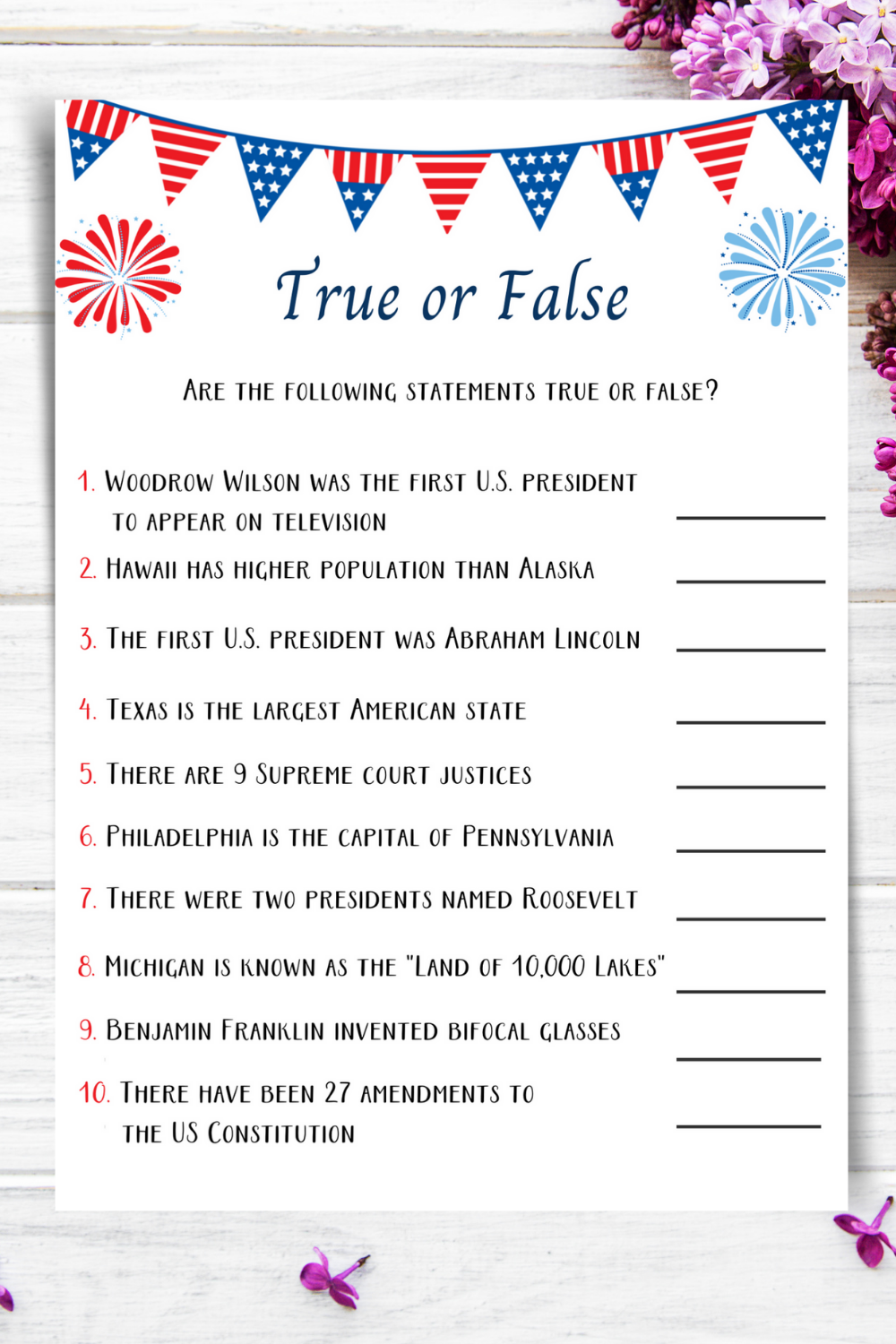 4th Of July Printable Games - 4Th Of July Printable Activities - Holiday Printable Activities