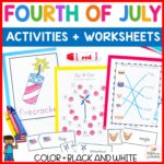 4th Of July Worksheets For Preschool - 4th of July Preschool Activities