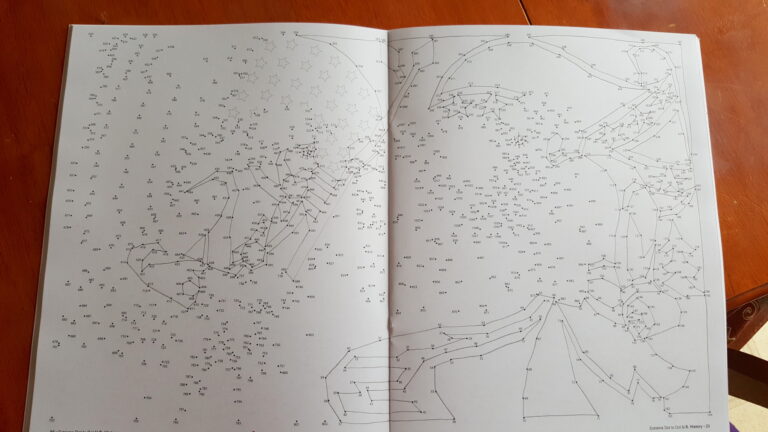 Advanced Dot To Dot Printables - dot to dot