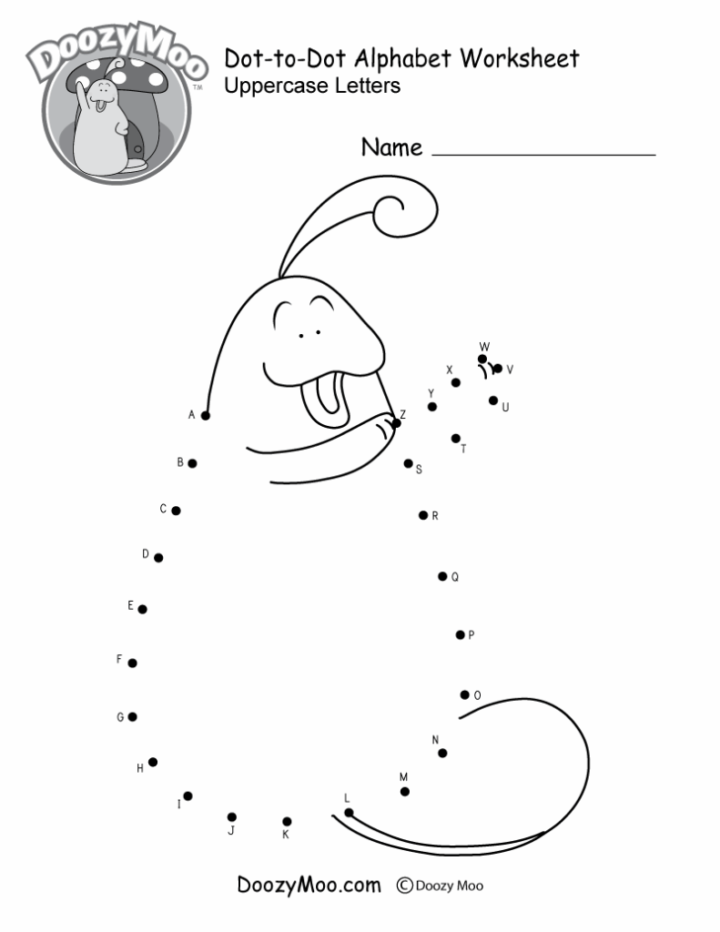 Alphabet Dot To Dot Printables – Alphabet Connect the Dots Worksheets (Free Printables) – Doozy Moo Alphabet Dot To Dot Printables - Alphabet Connect the Dots Worksheets (Free Printables) - Doozy Moo