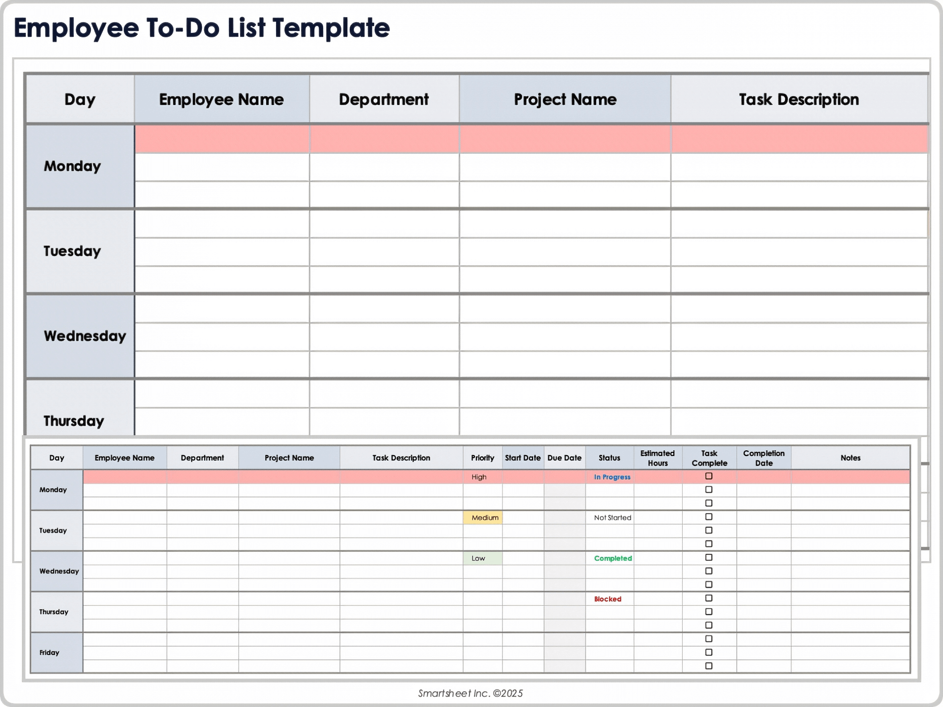 Annual To Do List Template - best to do list excel templates