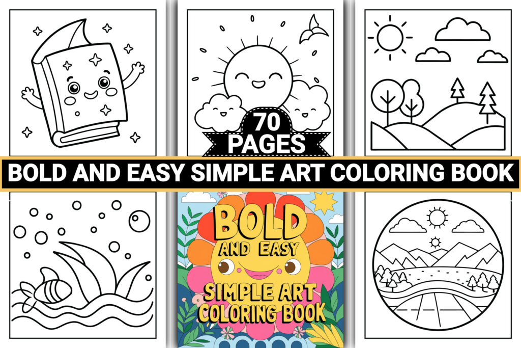 Bold And Easy Coloring Pages – Coloring Pages Simple Bold Bold And Easy Coloring Pages - Coloring Pages Simple Bold
