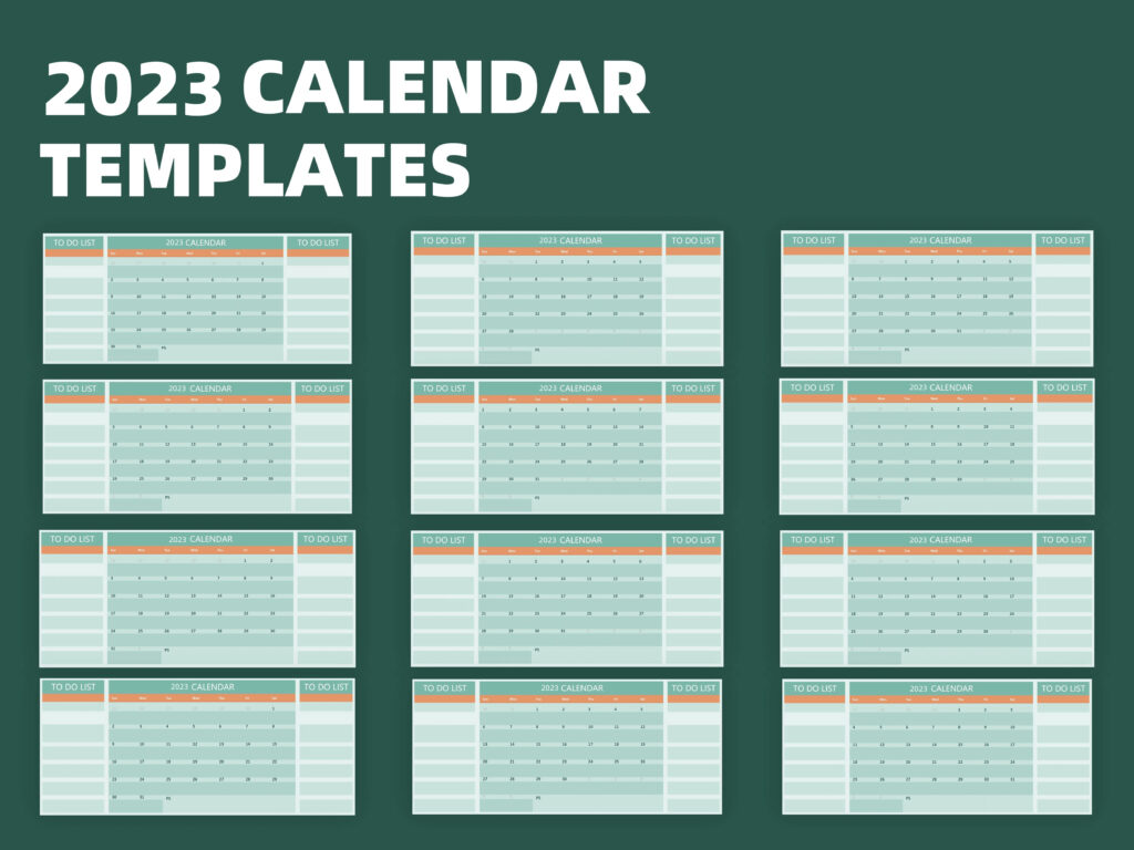 Calendar Template To Do List - 2023 monthly calendar with to do list xlsx excel calendars 4b90f559