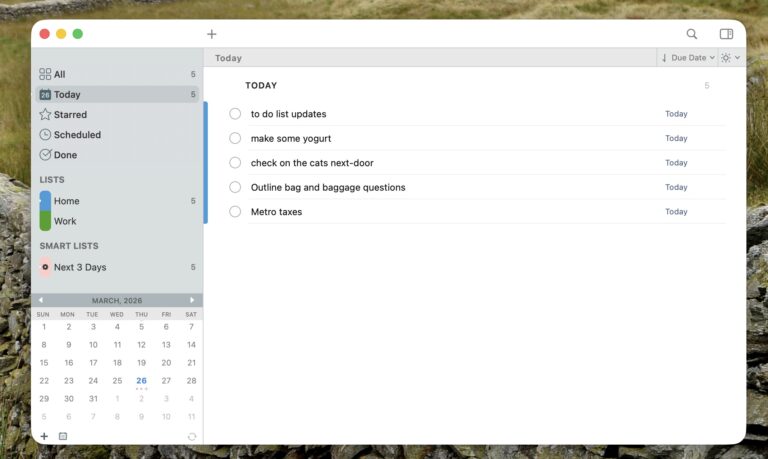 Checklist Template For Apple Pages - best mac to do list apps