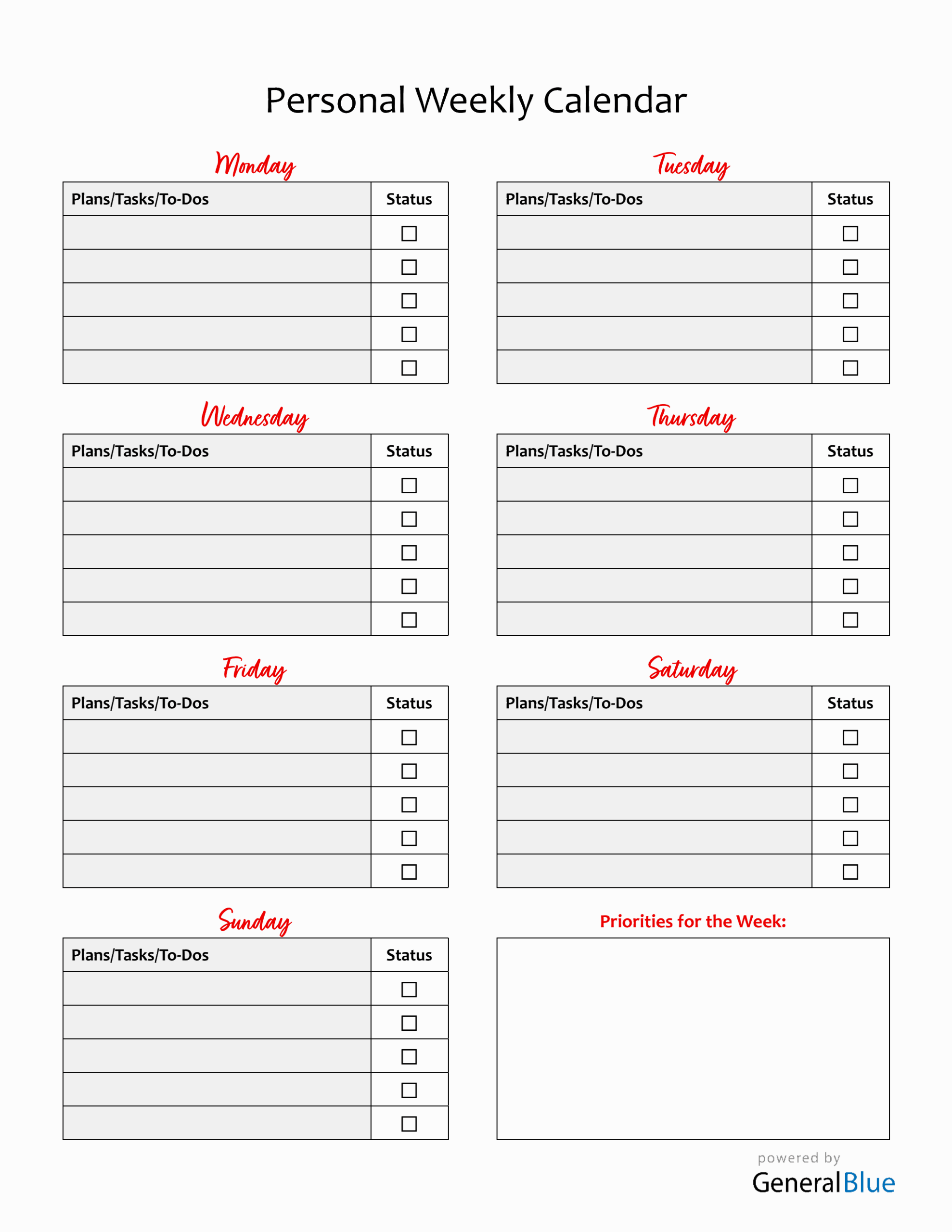 Checklist Template Free Download Word - twc92f7gh