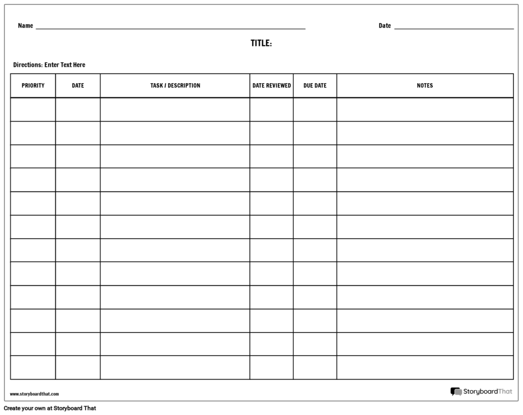 checklist template grid checklist template grid