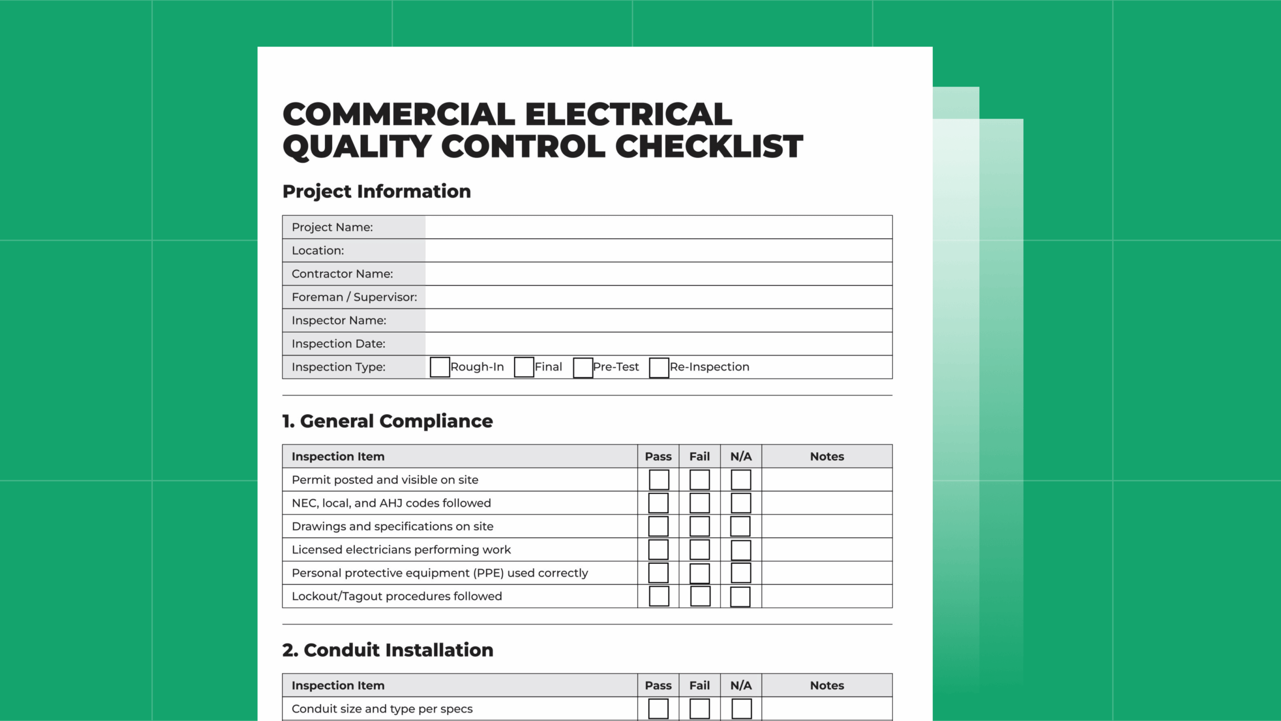 Checklist Template List Of Kinks - commercial quality control checklist