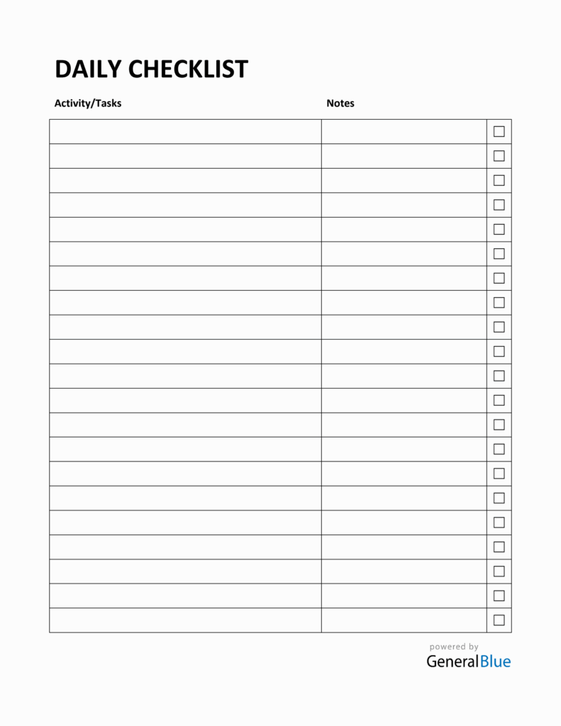 Checklist Template With Notes Section – tp12hw7m3 Checklist Template With Notes Section - tp12hw7m3