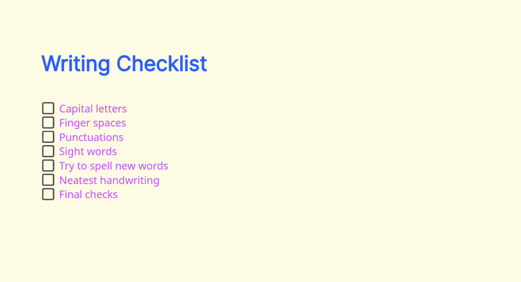 checklist word