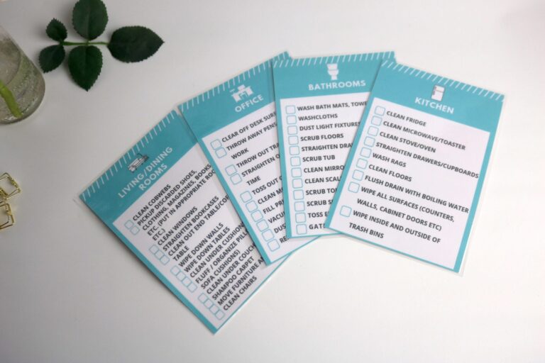 Checklists For Organization At Work - 12 lists to make to organize yourlife