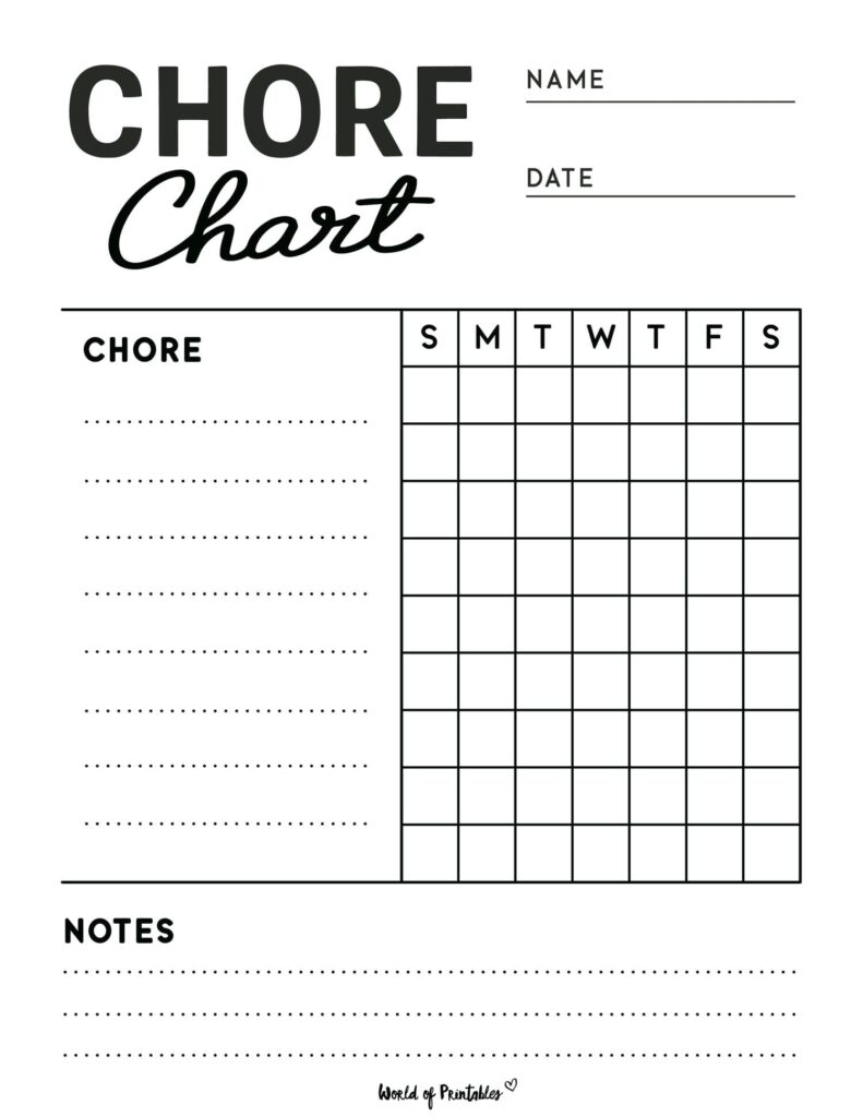 chores for kids