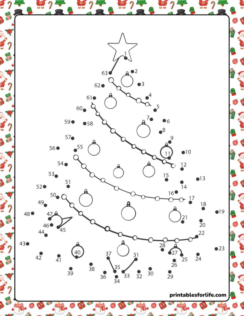 Christmas Connect The Dots Free Printable – Free Christmas Connect The Dots Worksheets Printable | Fanny Printable Christmas Connect The Dots Free Printable - Free Christmas Connect The Dots Worksheets Printable | Fanny Printable