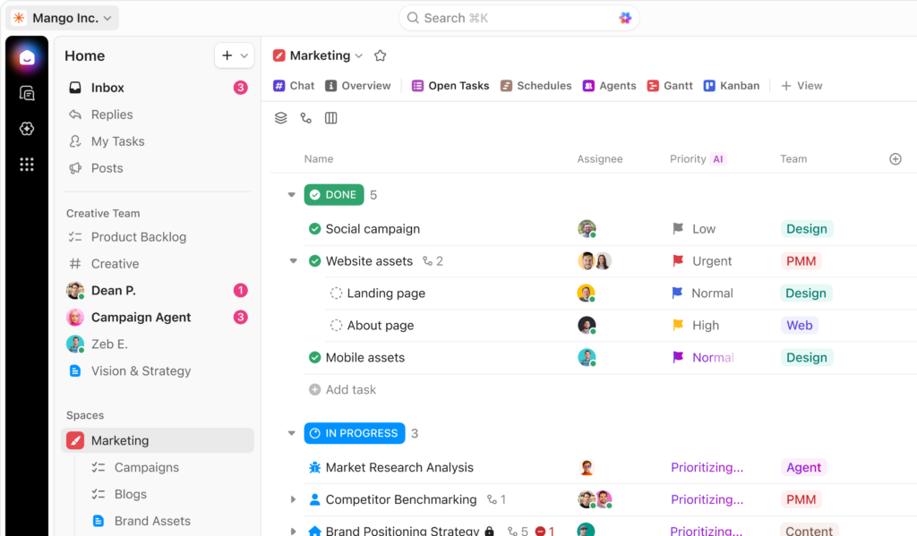 Clickup To Do List Template - online to do list