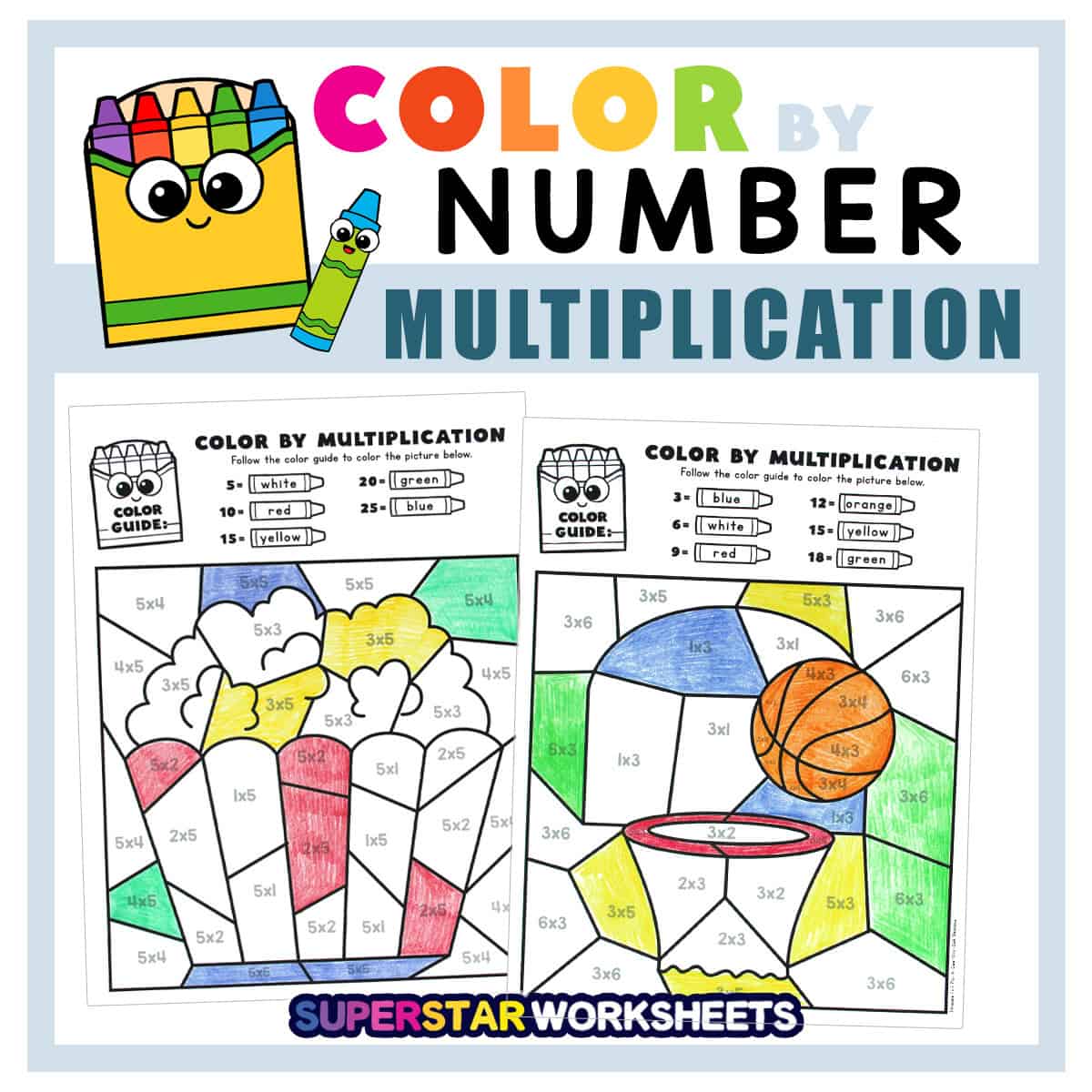 Color By Number With Math Problems - Math Mystery Multiplication Coloring Worksheets Multiplication Mystery