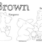 Coloring Pages For The Color Brown - Brown Coloring Pages