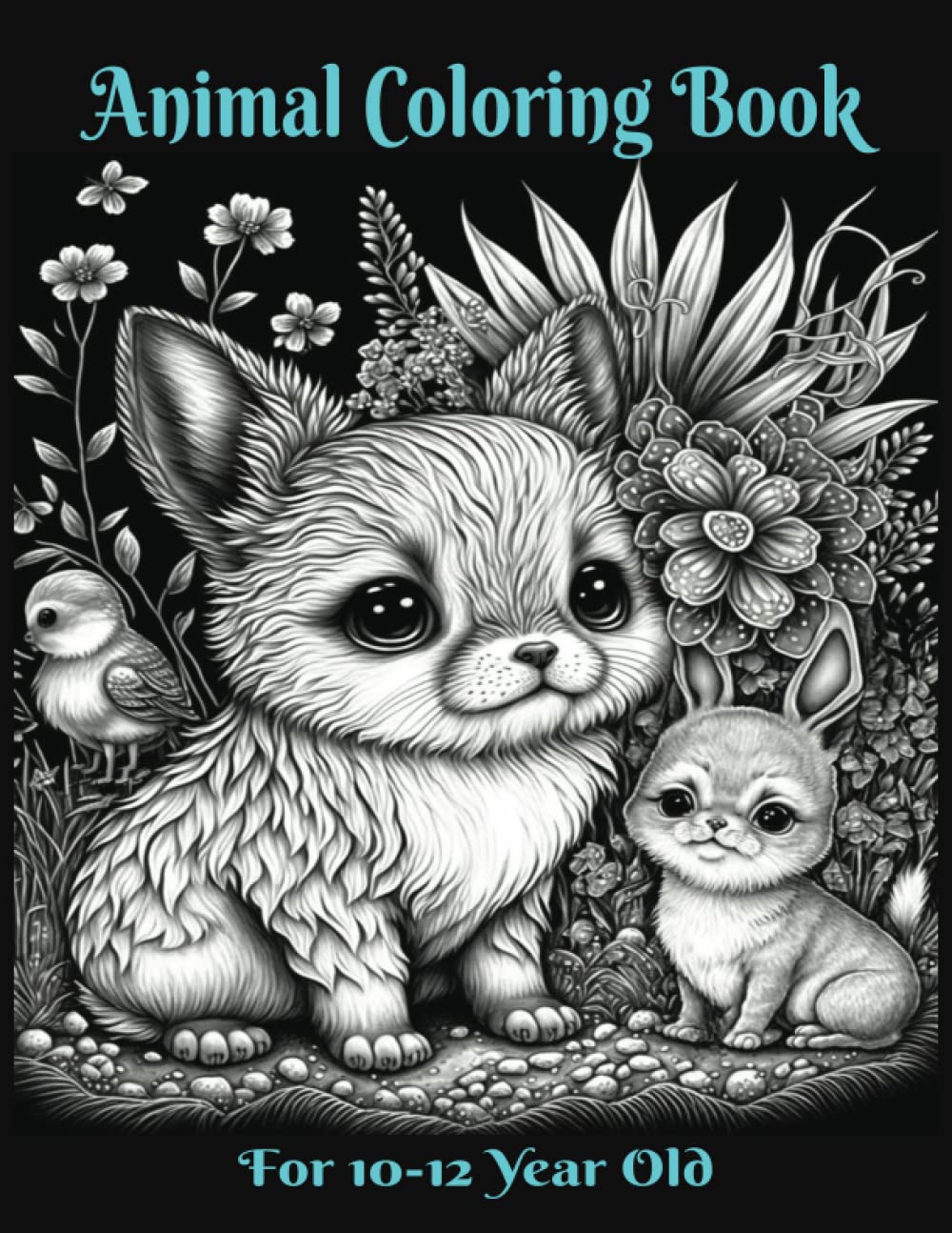 Colouring Books For 10 Year Olds - Amazon.com: Animal Coloring Book For 10-12 Year Old: Girls, Boys, Teens ...