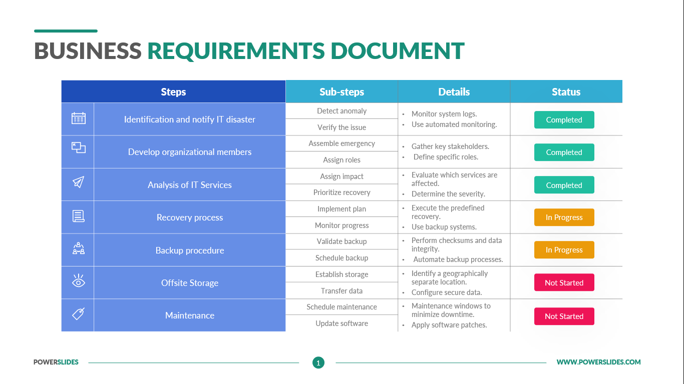 Comparison Checklist Template Powerpoint Free - comparison tables templates