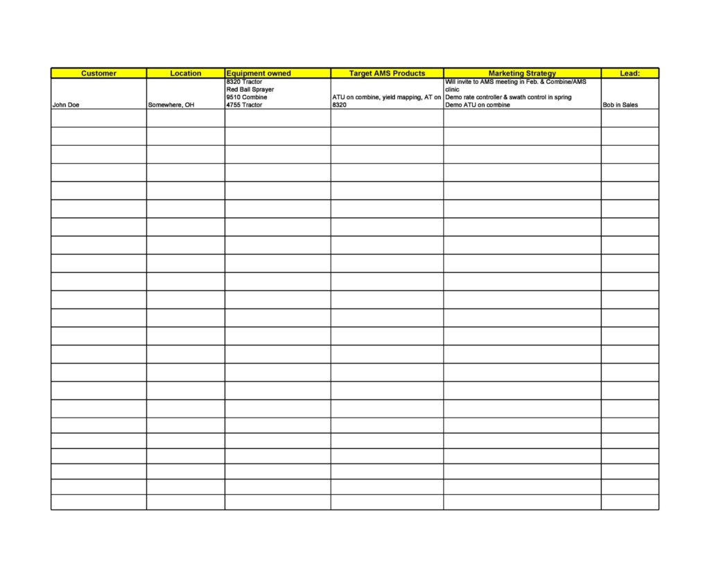 customer list customer list