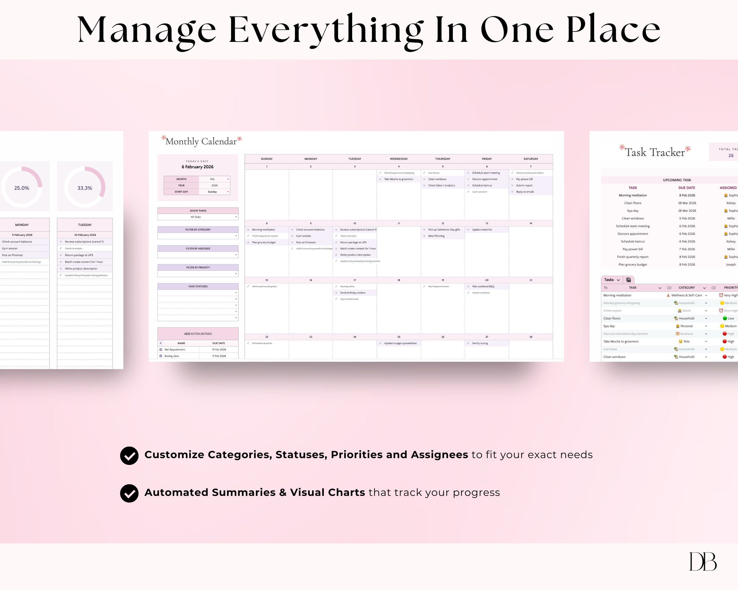 Customizable To Do List Template - to do list template