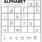 Cut And Paste Alphabet Letters Free Printable - Infoupdate.org