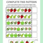 Cut And Paste Pattern Worksheets For Kindergarten - Cut And Paste Pattern Worksheets