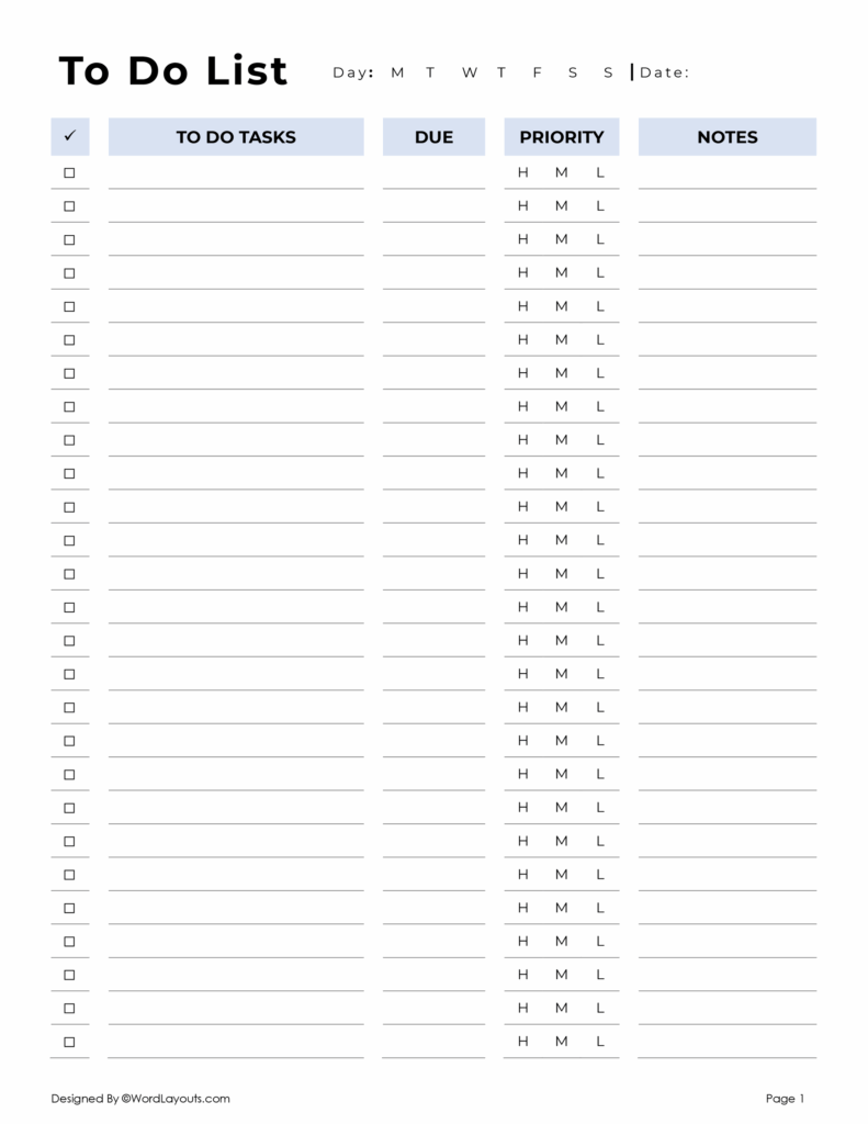 Daily To Do List Template Drive – to do Daily To Do List Template Drive - to do