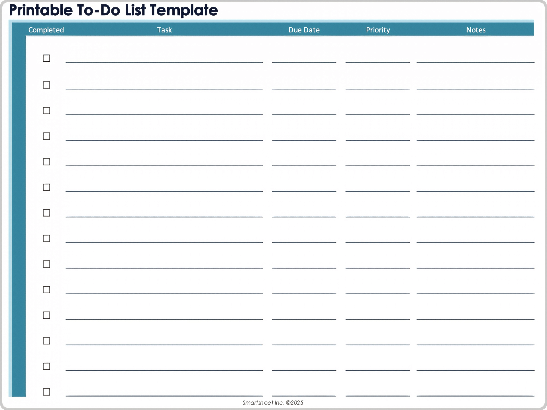 Dated To Do List Template - best to do list excel templates
