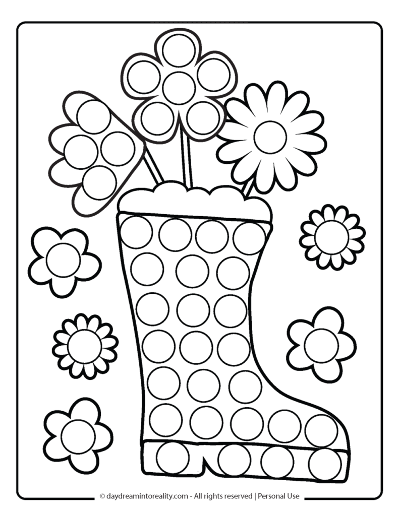 Do A Dot Activity Pages - Do A Dot Coloring Pages Free Printable [2025]
