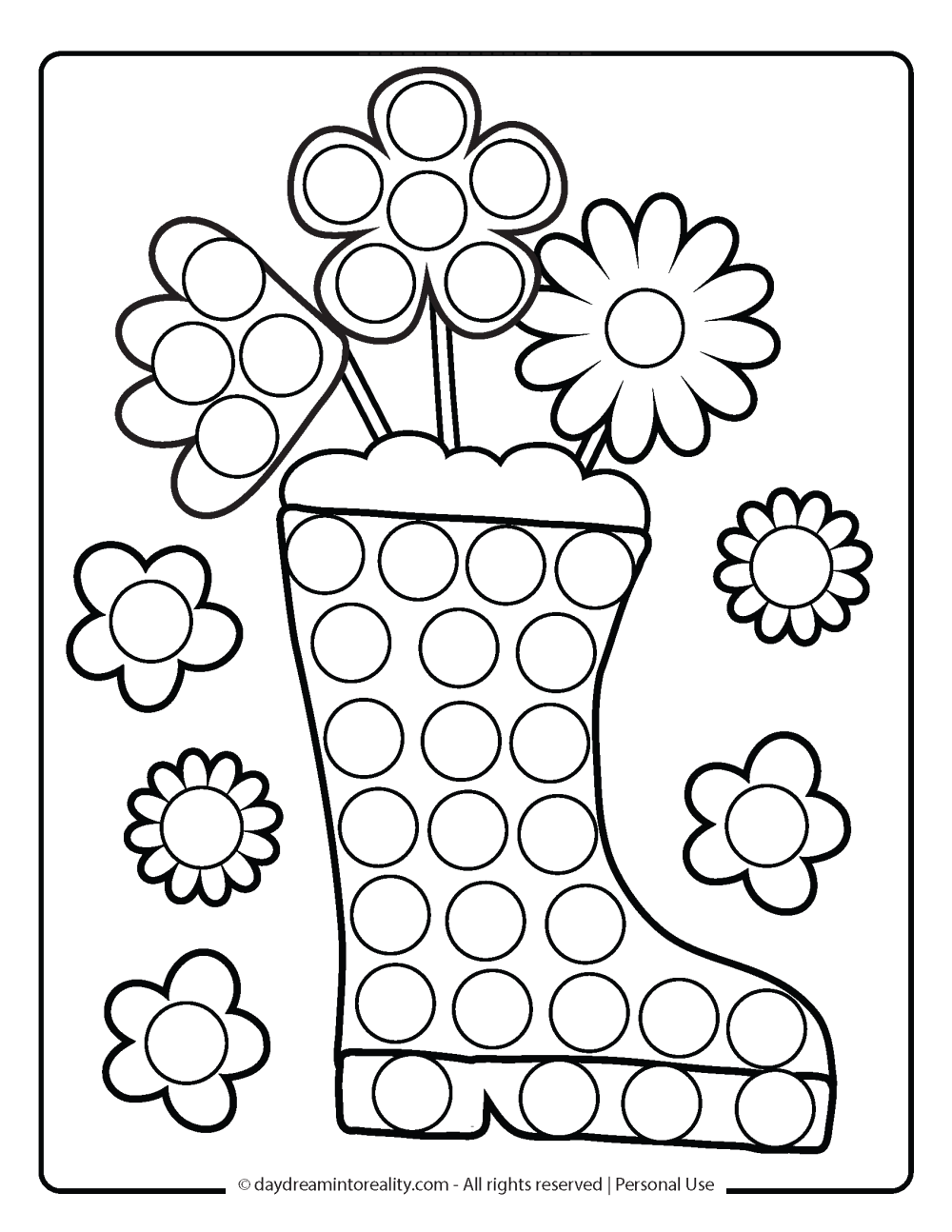 Do A Dot Activity Pages - Do A Dot Coloring Pages Free Printable [2025]