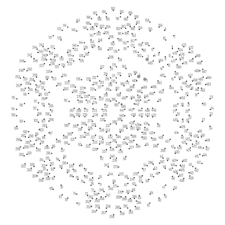 Dot To Dot Hard Printable - Printable Dot To Dot Difficult