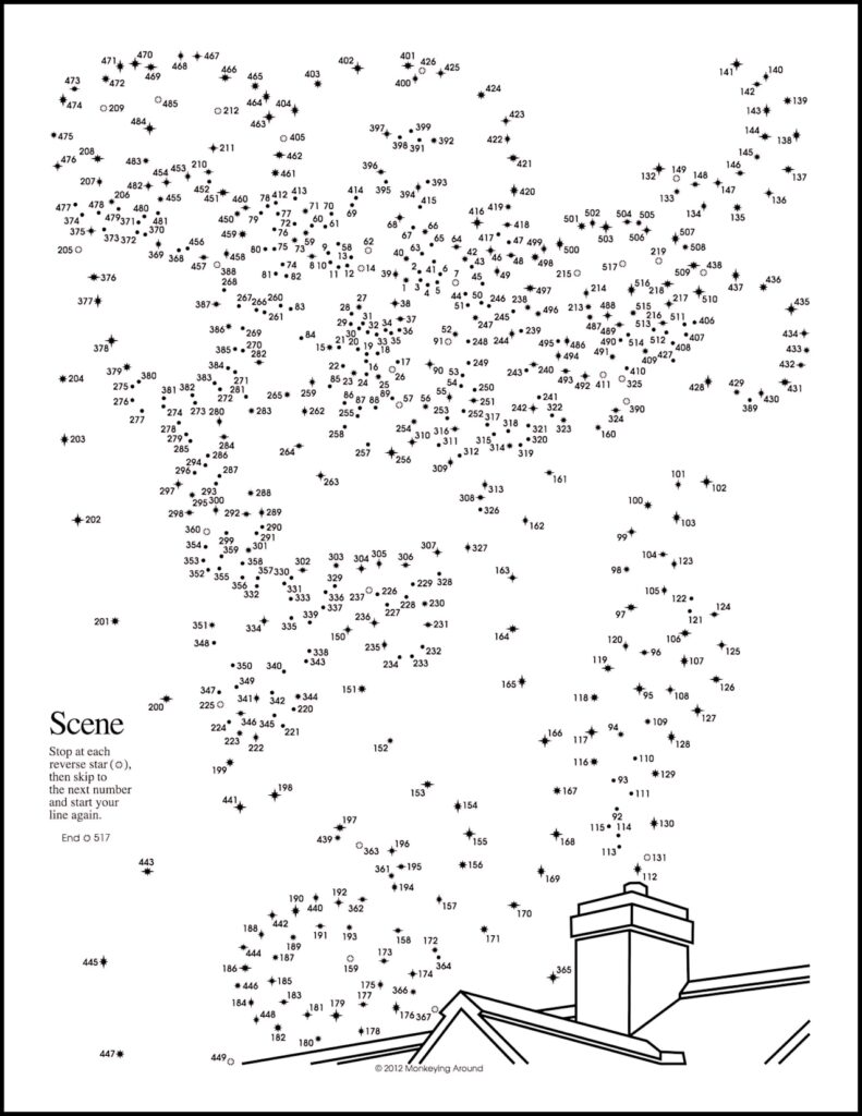 Free Dot To Dot Printables For Adults Free Dot To Dot Printables For Adults