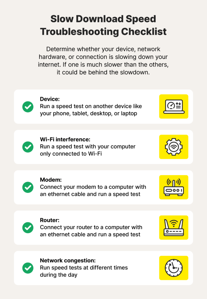 Download A Checklist On My Laptop - how to increase download speed