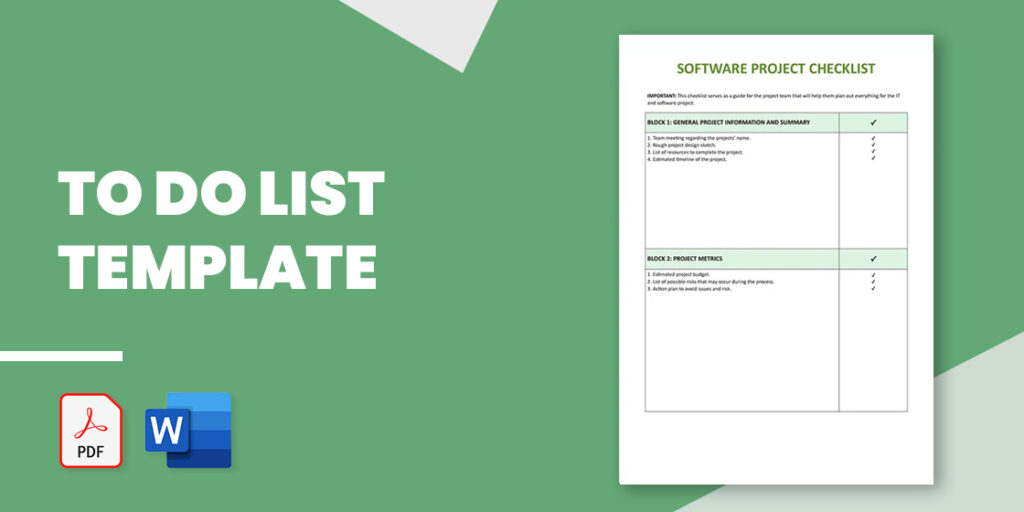Download To Do List Template Word – to do list template Download To Do List Template Word - to do list template