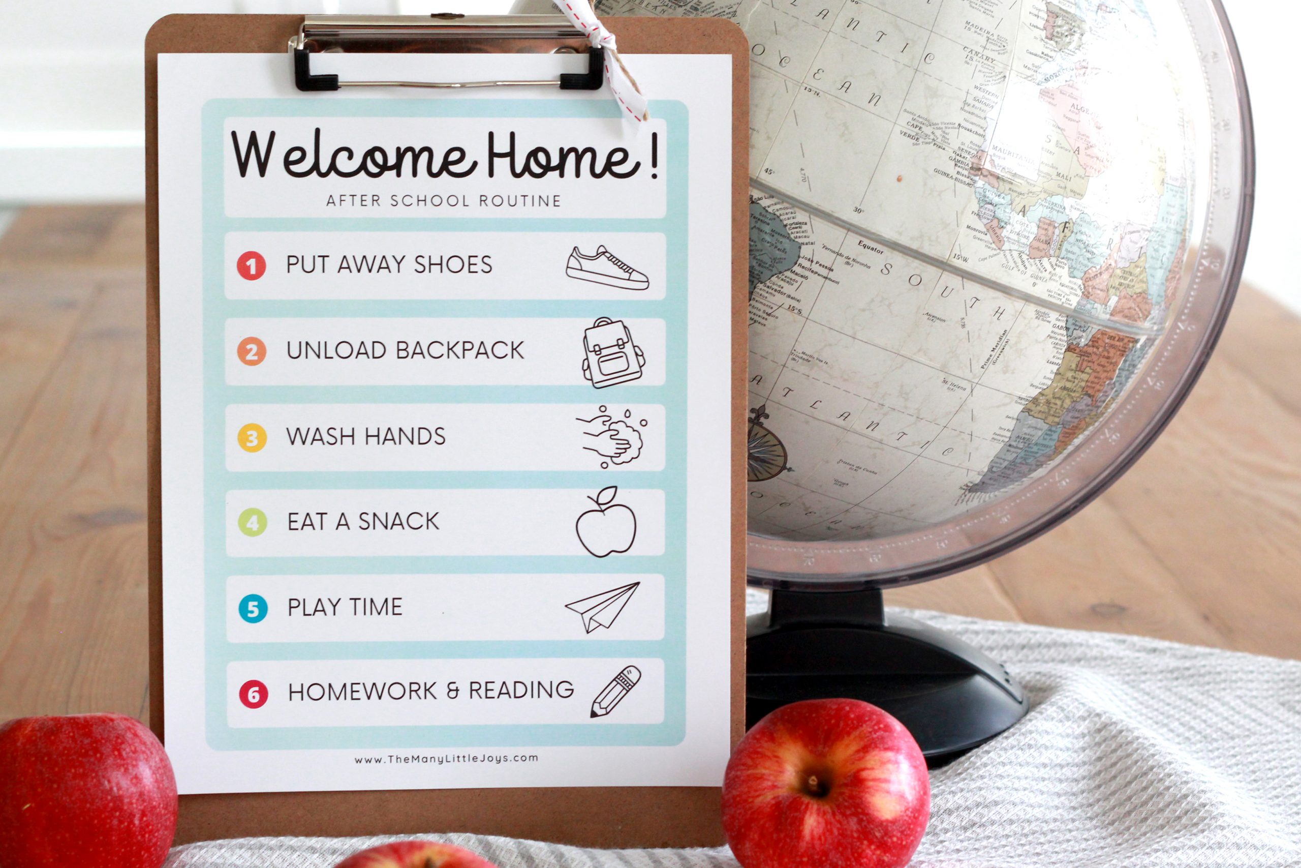 Editable After School Checklist Template - how to create a simple after school routine free printable checklist