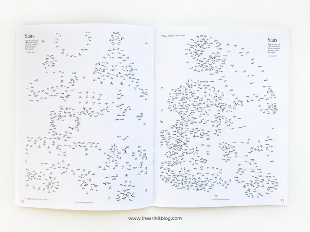 Detailed view of an Extreme Dot To Dot Free printable worksheet featuring numerous connecting dots