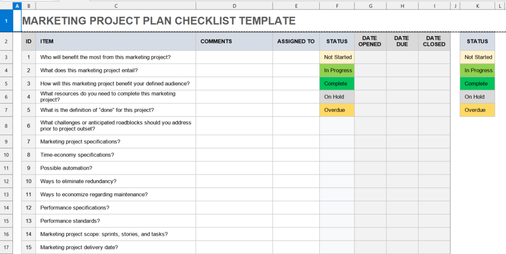 free checklist templates to sreamline tasks free checklist templates to sreamline tasks