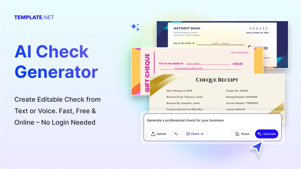 Free Customized Check Off Template – ai check generator Free Customized Check Off Template - ai check generator
