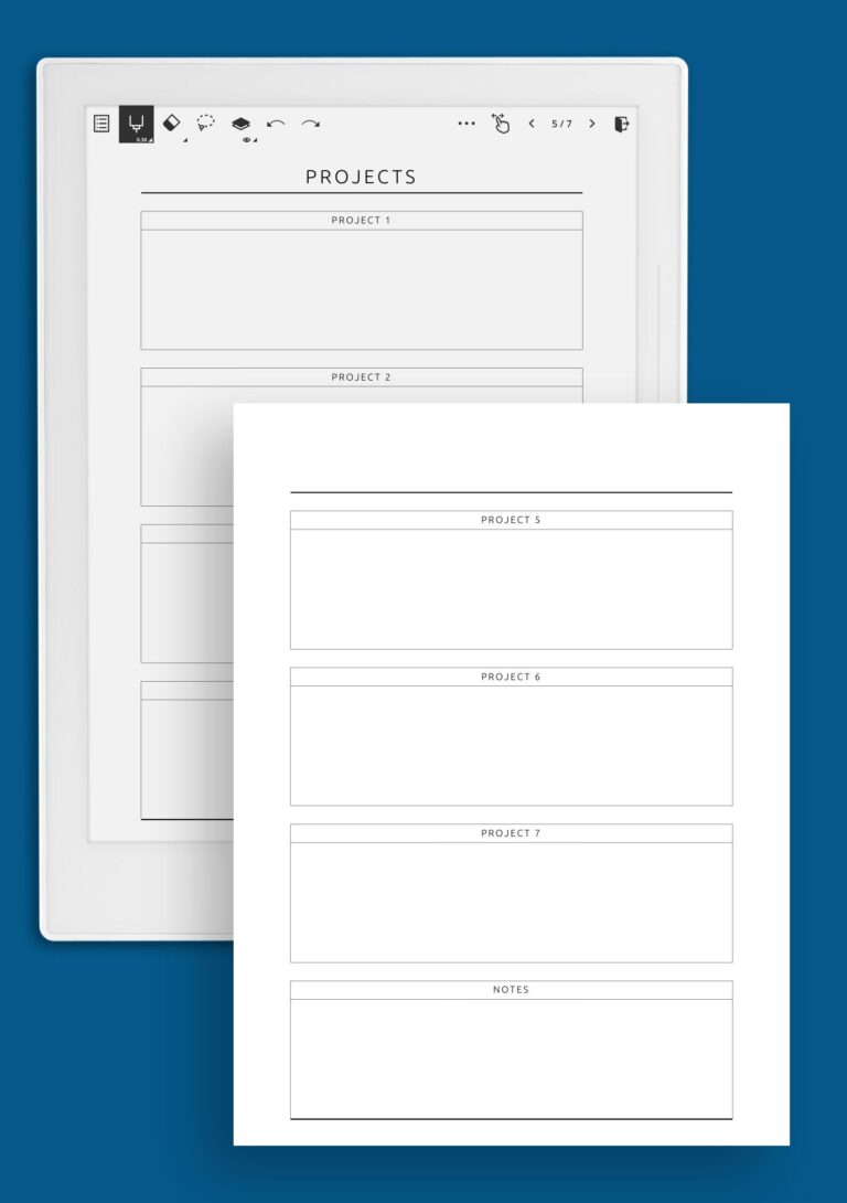 Free Editable Project Check List - project list