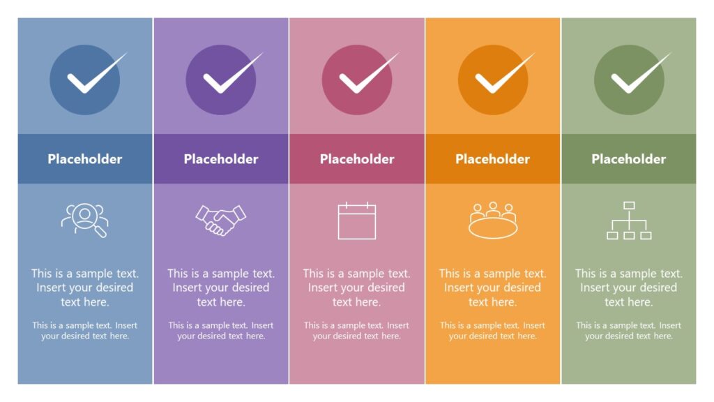 free horizontal checklist slide template free horizontal checklist slide template