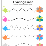 Free Line Tracing Worksheets For Preschool - Trace The Lines Worksheets Tracing Horizontal Lines Worksheet: Free