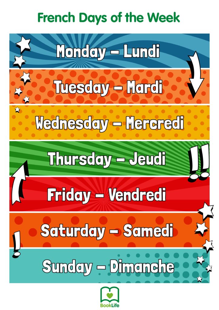 Free Printable Days Of The Week Poster – free french days of the week poster Free Printable Days Of The Week Poster - free french days of the week poster