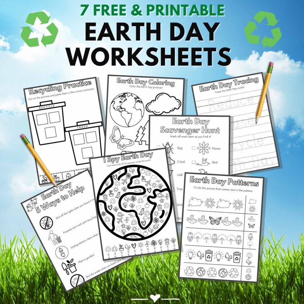 Free Printable Earth Day Worksheets – Free Earth Day Printables Free Printable Earth Day Worksheets - Free Earth Day Printables