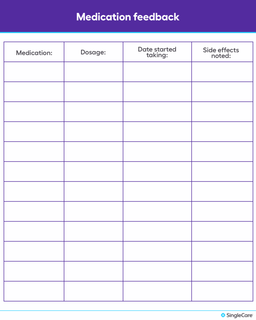 Free Printable Follow Up Reminder List Template – medication list template Free Printable Follow Up Reminder List Template - medication list template