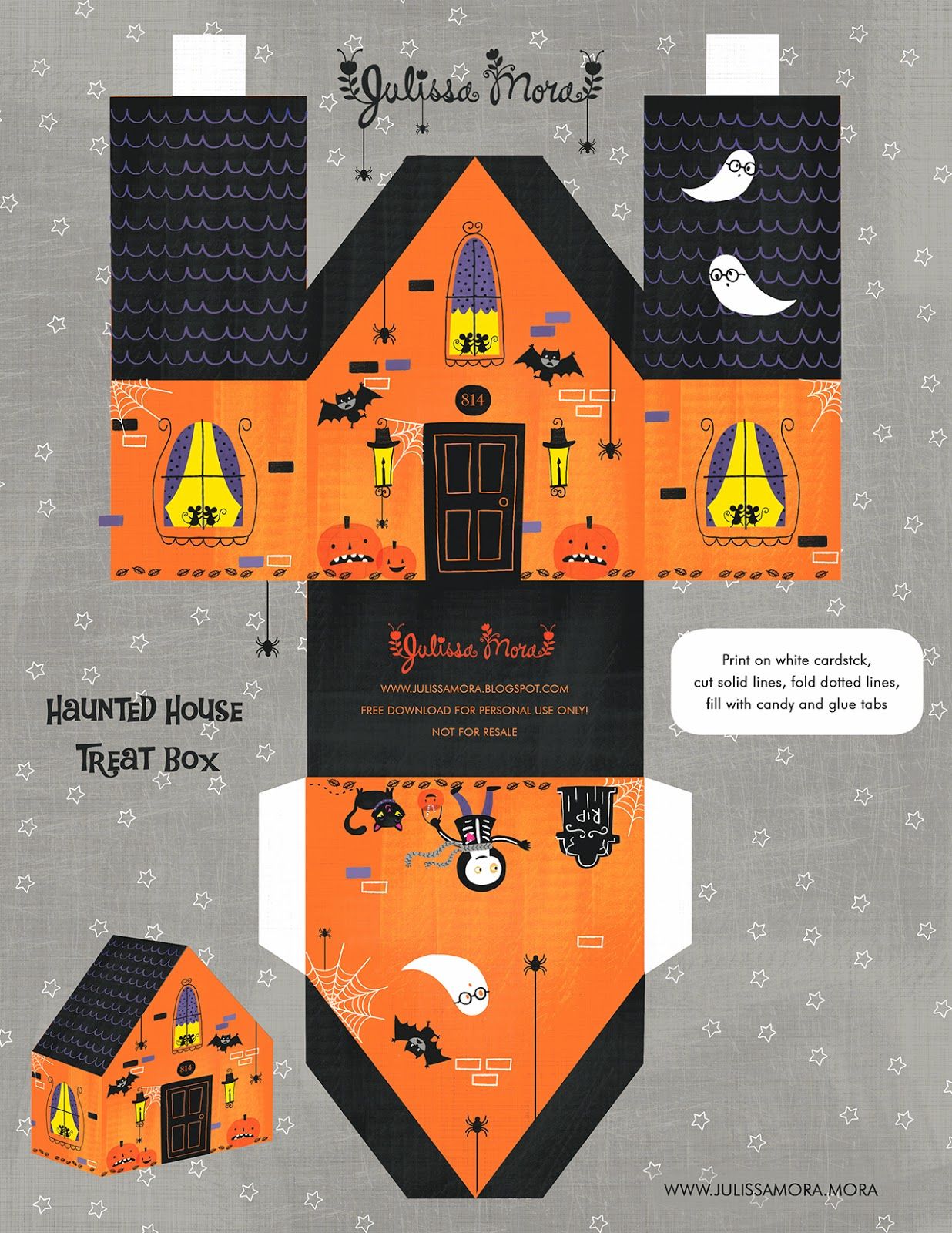 Free Printable Halloween Paper Crafts Templates