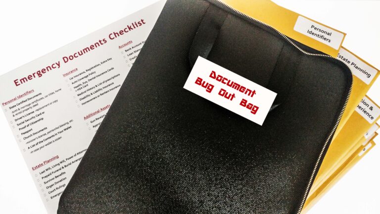 Free Printable Important Documents Checklist - emergency documents checklist